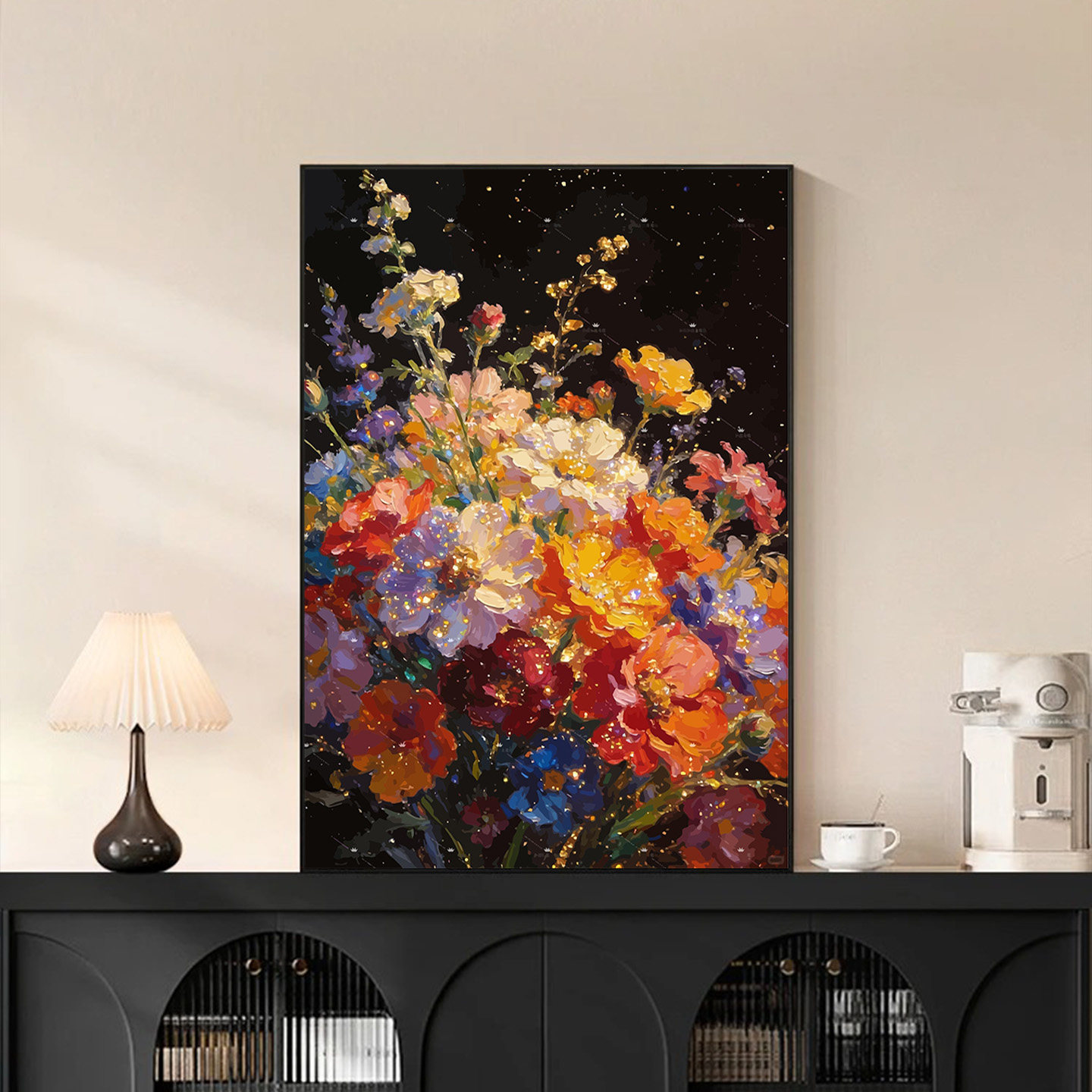 繁花似锦diy数字油画手工材料包图片