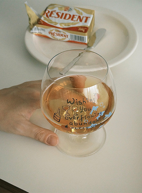 lelemonade高级感酒杯水晶玻璃杯原创设计法式复古2025礼物高颜值