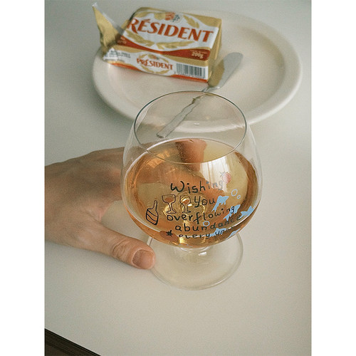 小众原创设计水晶复古酒杯