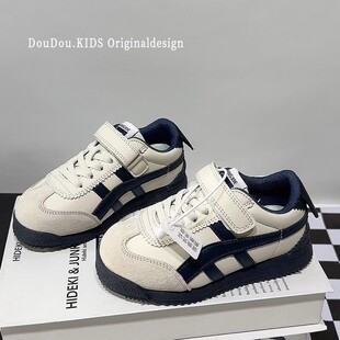 儿童阿甘鞋2026年新款春秋季男童运动鞋女童板鞋潮牌炸街鞋子