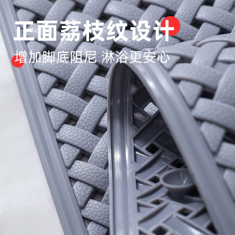 环保无味浴室防滑垫沐摔