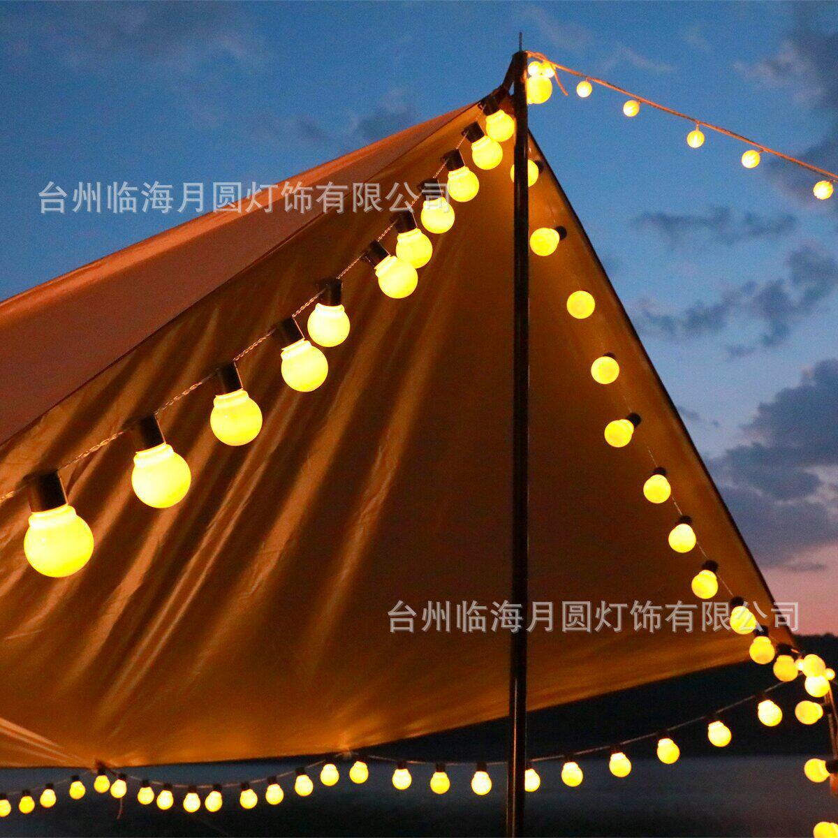 露营灯太阳能串灯户外灯