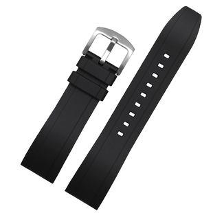 适用卡西欧EFR-303L/303D EQB-501 EFS-S500防水硅胶表带男22mm