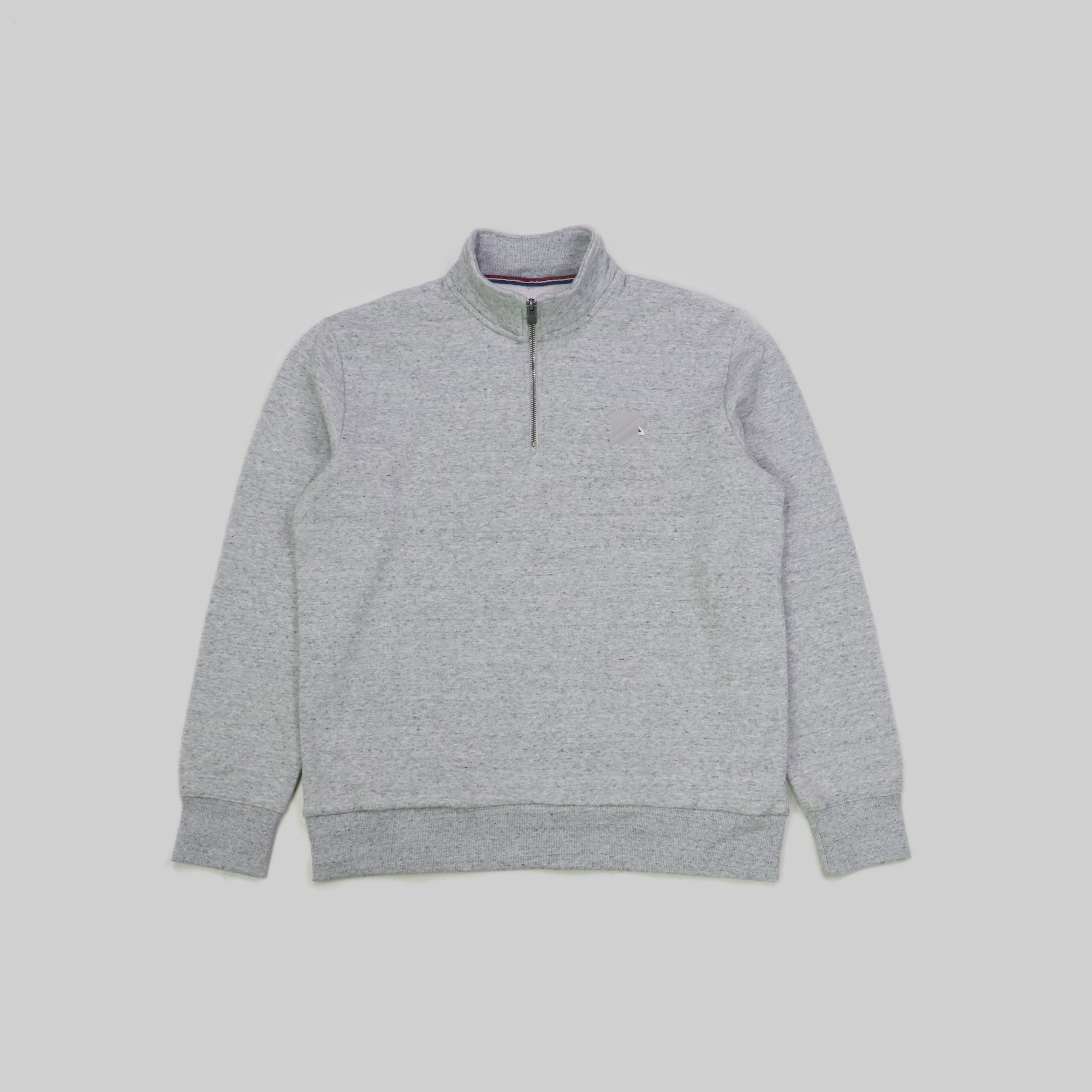 刁蛮公主 男士立领半开襟拉链长袖内抓绒卫衣