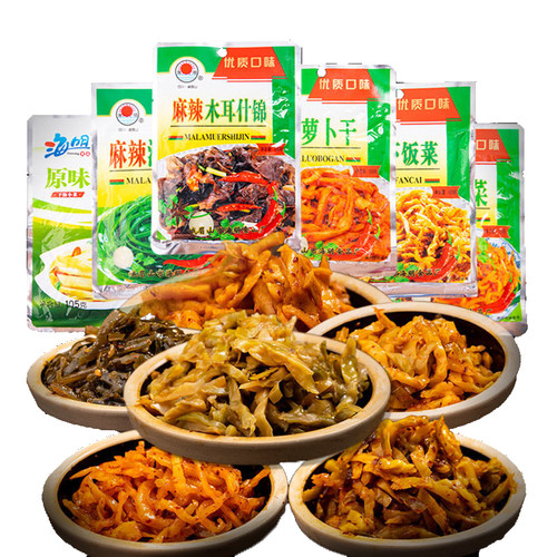 测试推荐香辣榨菜四川麻辣下饭菜