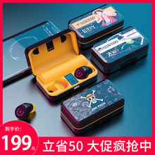 【海贼王联名款】索爱T5H 无线蓝牙耳机运动跑步头戴双耳入耳塞式迷你可爱卡通超长待机苹果安卓手机男女通用