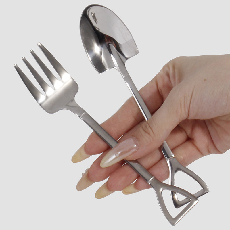 不锈钢叉子餐具叉勺餐叉不锈钢叉勺叉叉子商用叉子可爱304叉子,餐饮具,西餐勺,淘宝优惠券,粉丝福利购,淘宝优惠卷