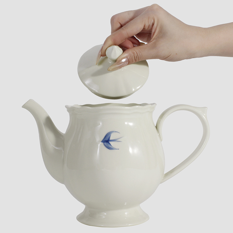 茶壶2025新款陶瓷泡茶壶陶壶家用泡茶壶茶壶咖啡壶日式高颜值茶壶