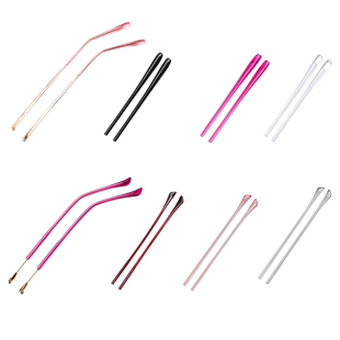 眼镜脚套眼镜腿腿套眼睛防滑套胶长金属细镜腿套防掉落防磨耳配件