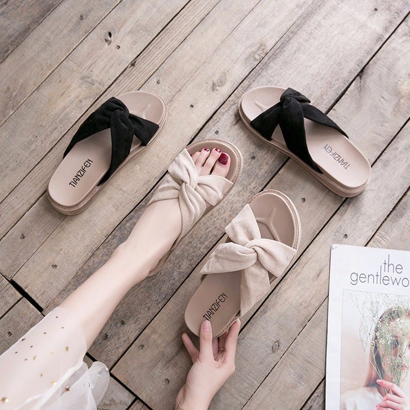 拖鞋女夏外穿时尚厚底网红沙滩海边凉拖加大码41 42 43特大码女鞋在类目 女鞋, 拖鞋, 一字拖中 - 来自Buy2taobao.com提供专业的淘宝代购服务