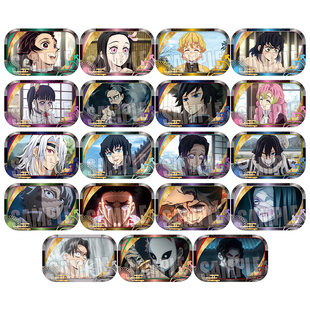 日本 bellhouse 鬼灭之刃 柱训练篇 TV绘场面写方吧唧徽章