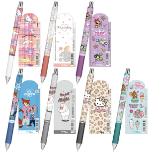 日本cutemodel豹纹辣妹KT0.5史努比疯狂动物城自动铅笔