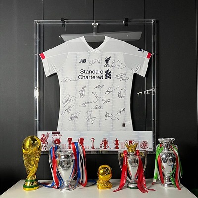 球衣装裱框全透明亚克力材质90X100CM尺寸球星同款可挂墙神奇赛文