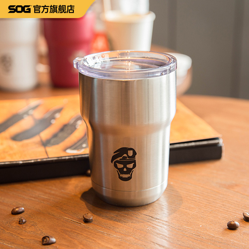 sog索格户外露营304不锈钢咖啡杯