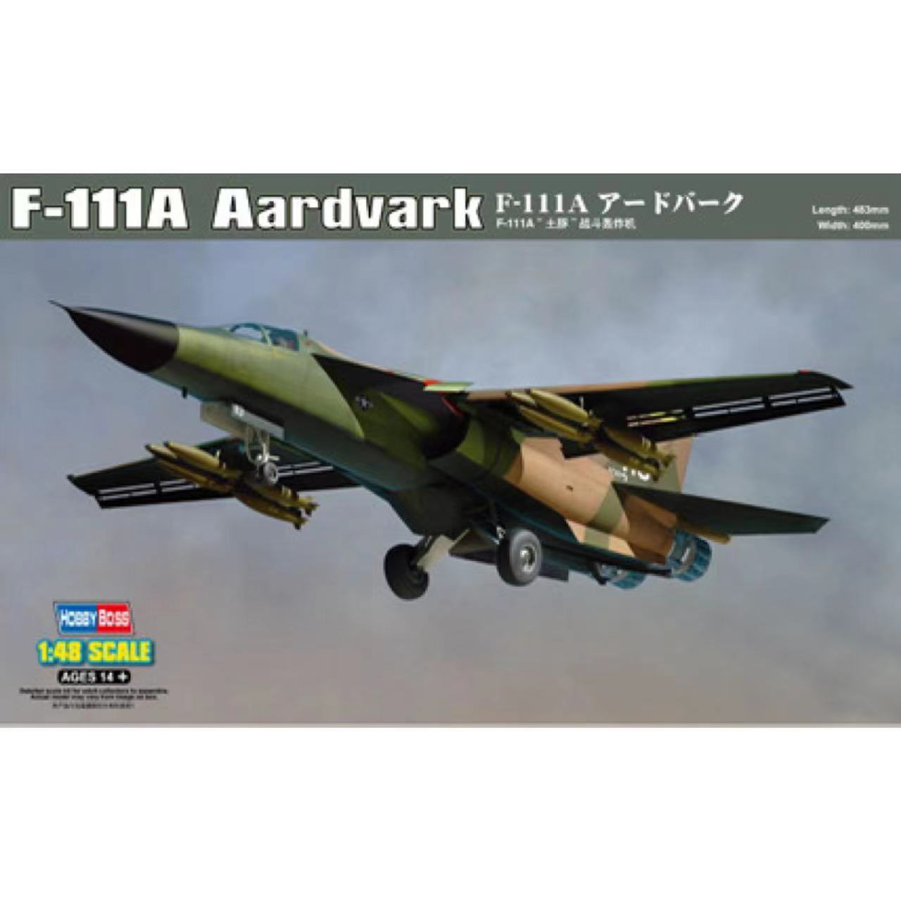 1/48F-111A“土豚”战斗轰炸机