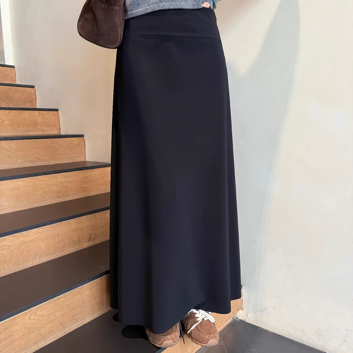 摩登197芭比腰头加绒鱼尾半身裙