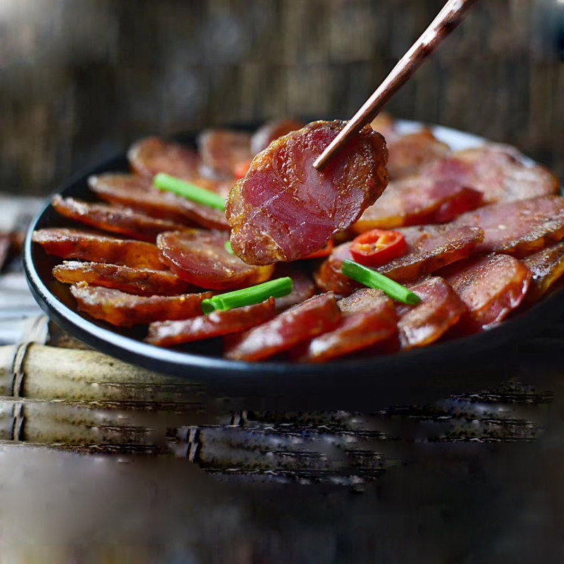 柏腊香麻辣香肠贵州土特产青岩古镇纯手工烟熏农家味香肠真空包装