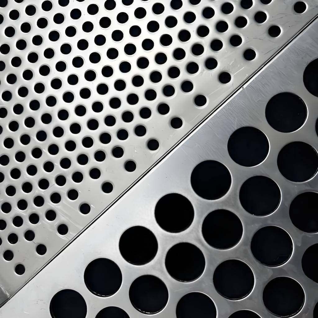 304不锈钢冲孔网片冲压筛网片过滤圆孔网板镂空金属网片加工生产
