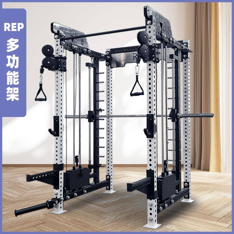健身房多功能飞鸟史密斯综合训练rep架卧推深蹲力量多功能训练架