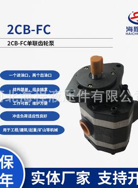 2CB-FC齿轮油泵用于工程/建筑/起重/矿山等机械高效节能静音