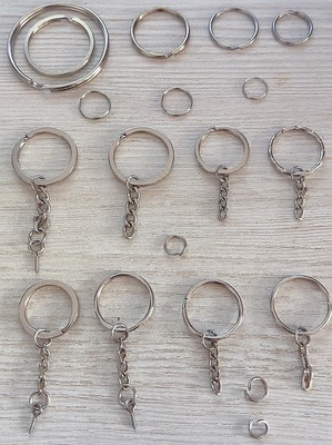 钥匙环DIY不锈钢实惠无镀层挂件