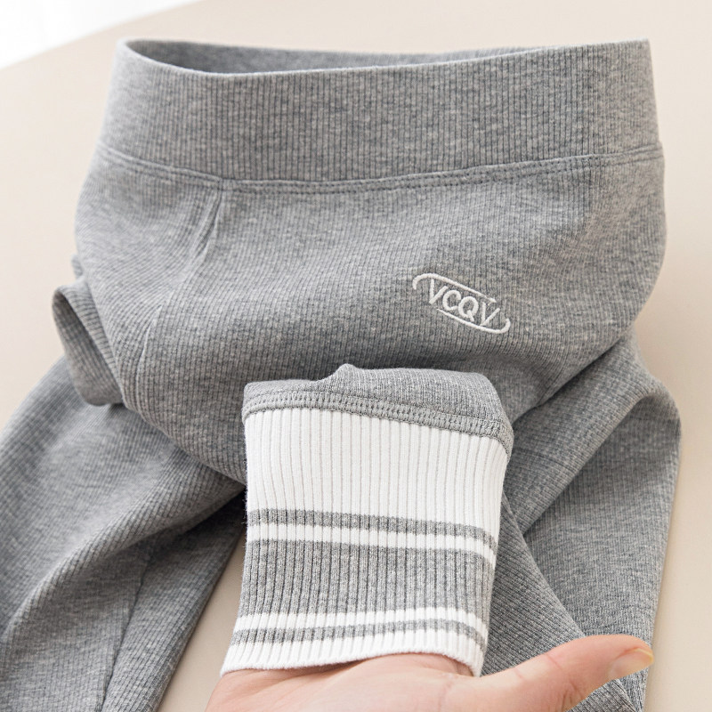 女童打底裤春秋2025新款外穿螺纹女宝宝薄绒裤子儿童秋冬加绒长裤,童装/婴儿装/亲子装,裤子,淘宝优惠券,粉丝福利购,淘宝优惠卷