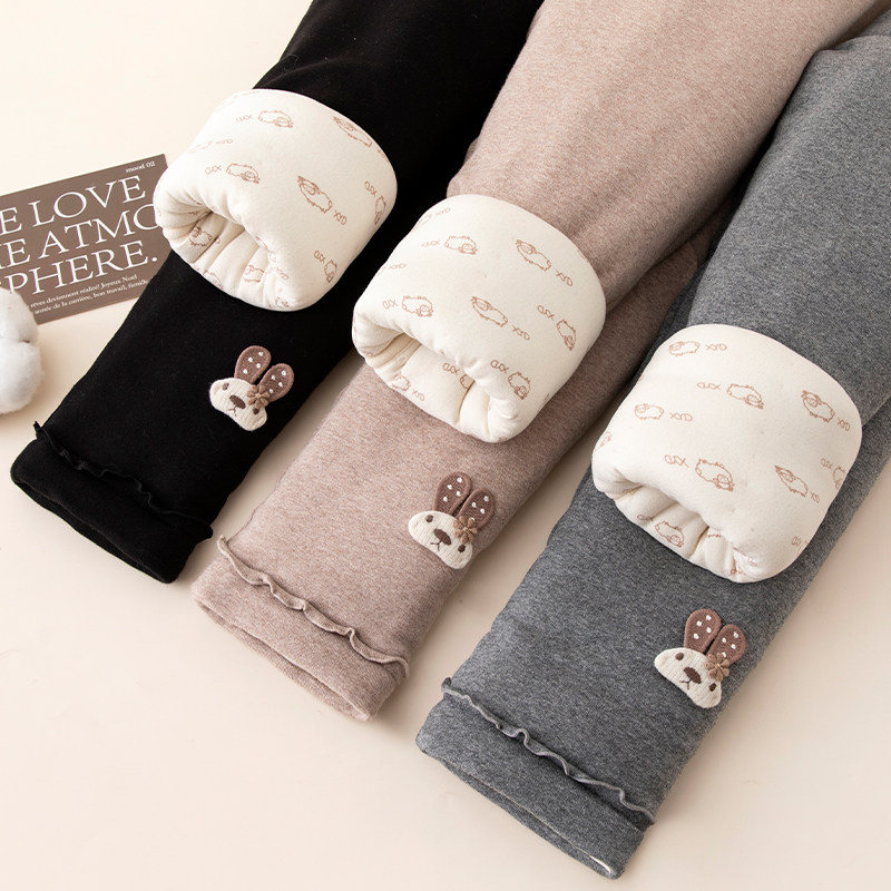 女童棉裤冬季加厚女宝宝三层夹棉儿童东北外穿打底裤中小童长裤子,童装/婴儿装/亲子装,裤子,淘宝优惠券,粉丝福利购,淘宝优惠卷