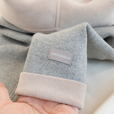 长裤秋冬加绒女童打底裤