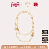 法国进口 GASBIJOUX珈思秘境系列项链高级感轻奢双层叠戴