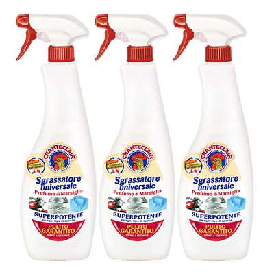 进口大公鸡油污净厨房去油污强力清洁剂油烟机清洗剂600ml*3瓶