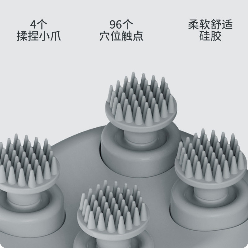 智能头部按摩仪头皮经络