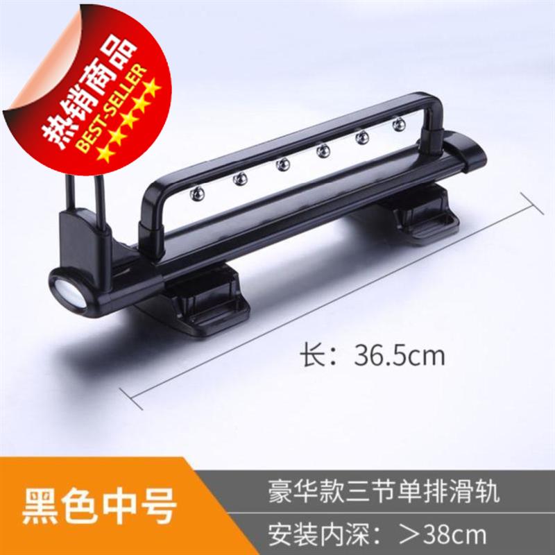 抽拉伸缩顶装柜伸缩柜旋转家用r横杆挂衣架杆托壁挂柜内可收纳i.