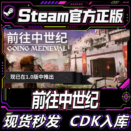 Steam正版CDK国区前往中世纪