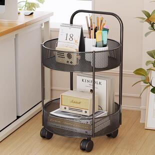 Portable collection of multi-story landing file racks, table