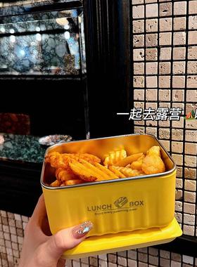 304 stainless steel double-story lunchboxes, cheese-breading