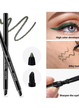 Colored eye pens, sweatproof, twirled eye pens.