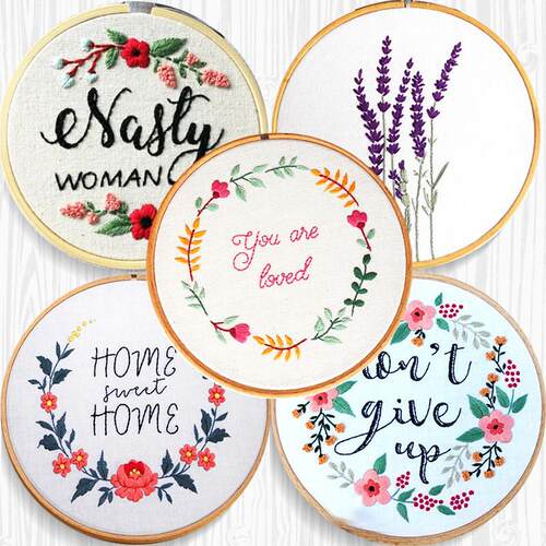 Artificial embroidery of Diy material package 3d Euro embroi