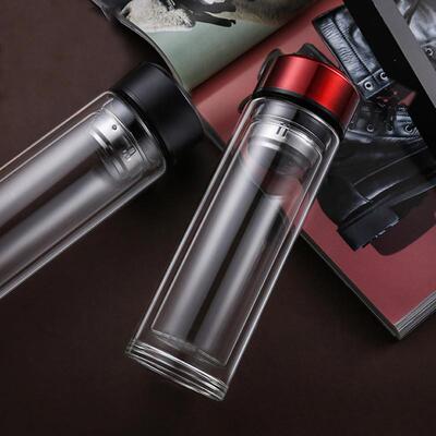 Portable double-story glass mens business crystal-cooked of