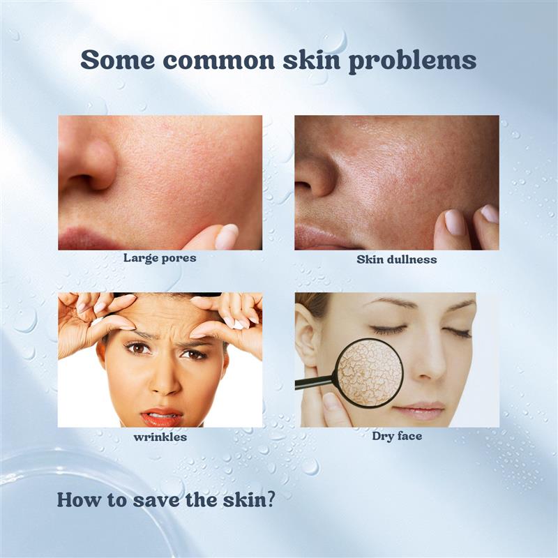 The glyph-protein mask, soft and thin skin, tight to rejuven