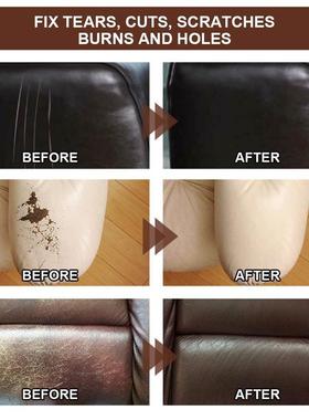Refurbishment of sofa leather for car leather-repaired skin-