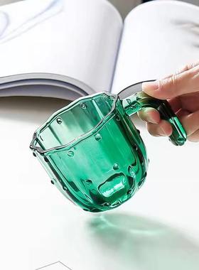 Creatively simple, homemade glass cactus six-packed set of f