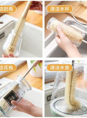 A long-stamp brusher, a glass brusher, a milk bottle, a dead