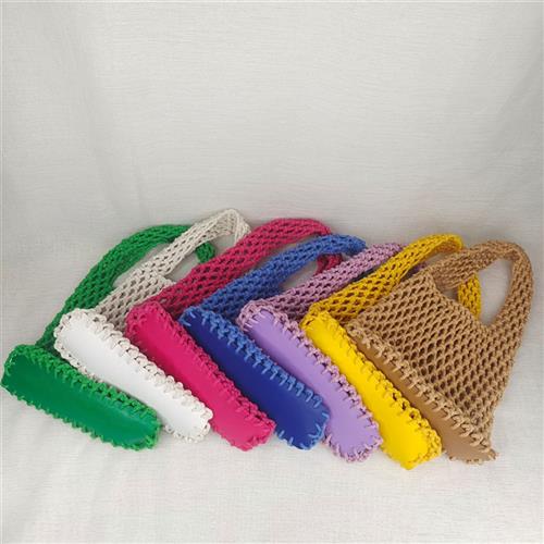 Weeding the cotton rope women's bag made hand-weaving handba