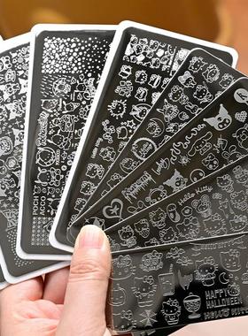 15 cartoon kt cat nail plate with a backboard newer nail tem