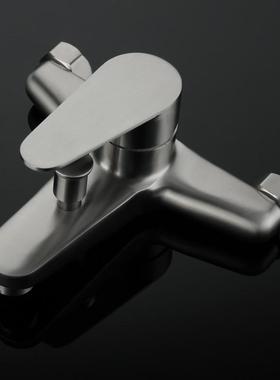 Three cold hot water taps with 304 stainless steel tubed val