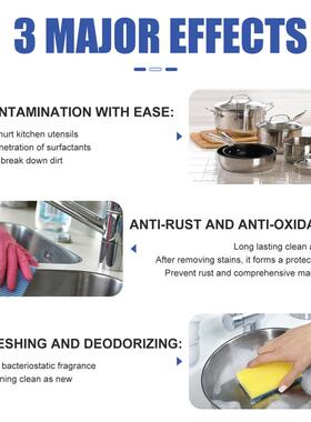 Oil-contaminated foam cleaner, multi-purpose heavy oil-conta