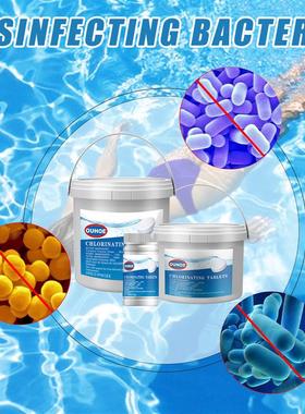 The pool blisters, the water to decontaminate the pools mult