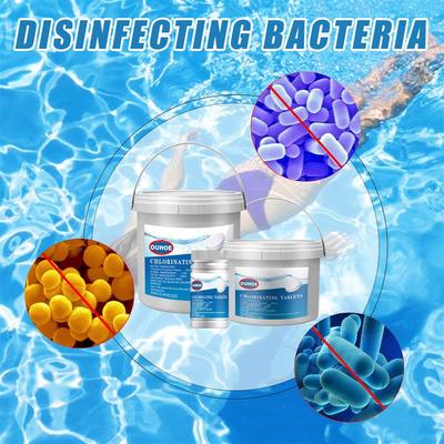 The pool blisters, the water to decontaminate the pools mult