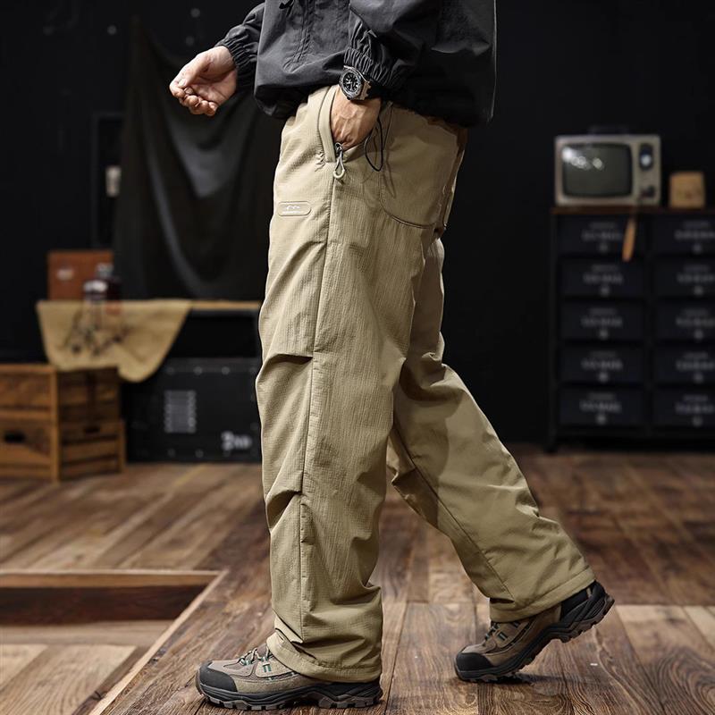 Sneaking snow velvet pants outside the mountains, men with 9