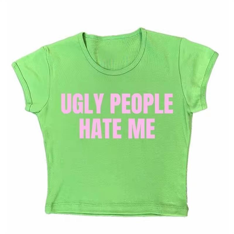 Fashion-printed twilight-sleeved-sleeved girls shirt.